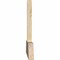 Ekena Millwork Portland Rough Sawn Timber Gable Bracket, Douglas Fir, 96"W x 24"H x 2"D x 6"F, 6/12 Pitch GBW096X24X0206POR00RDF - alternate 4